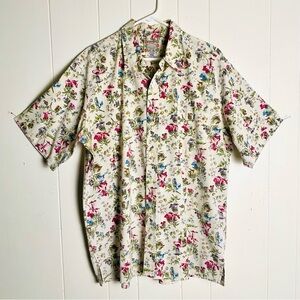 Vintage Men’s Reyn Spooner Hawaiian Aloha Shirt Floral Print XXL